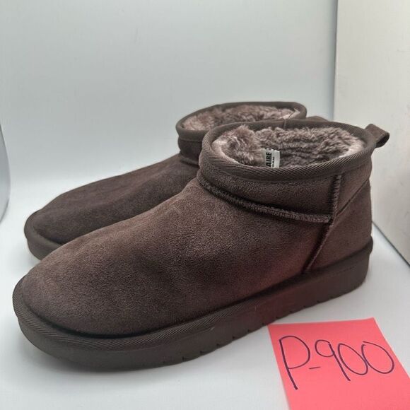 CUSHIONAIRE Women's pull on boot 8 BROWN - Picture 3 of 7